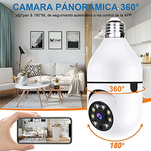 Camara Foco Tipo Ampolleta 360